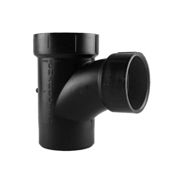 Charlotte Pipe And Foundry 2 Spgxhxh San Str Tee ABS 00403 0800HA - main